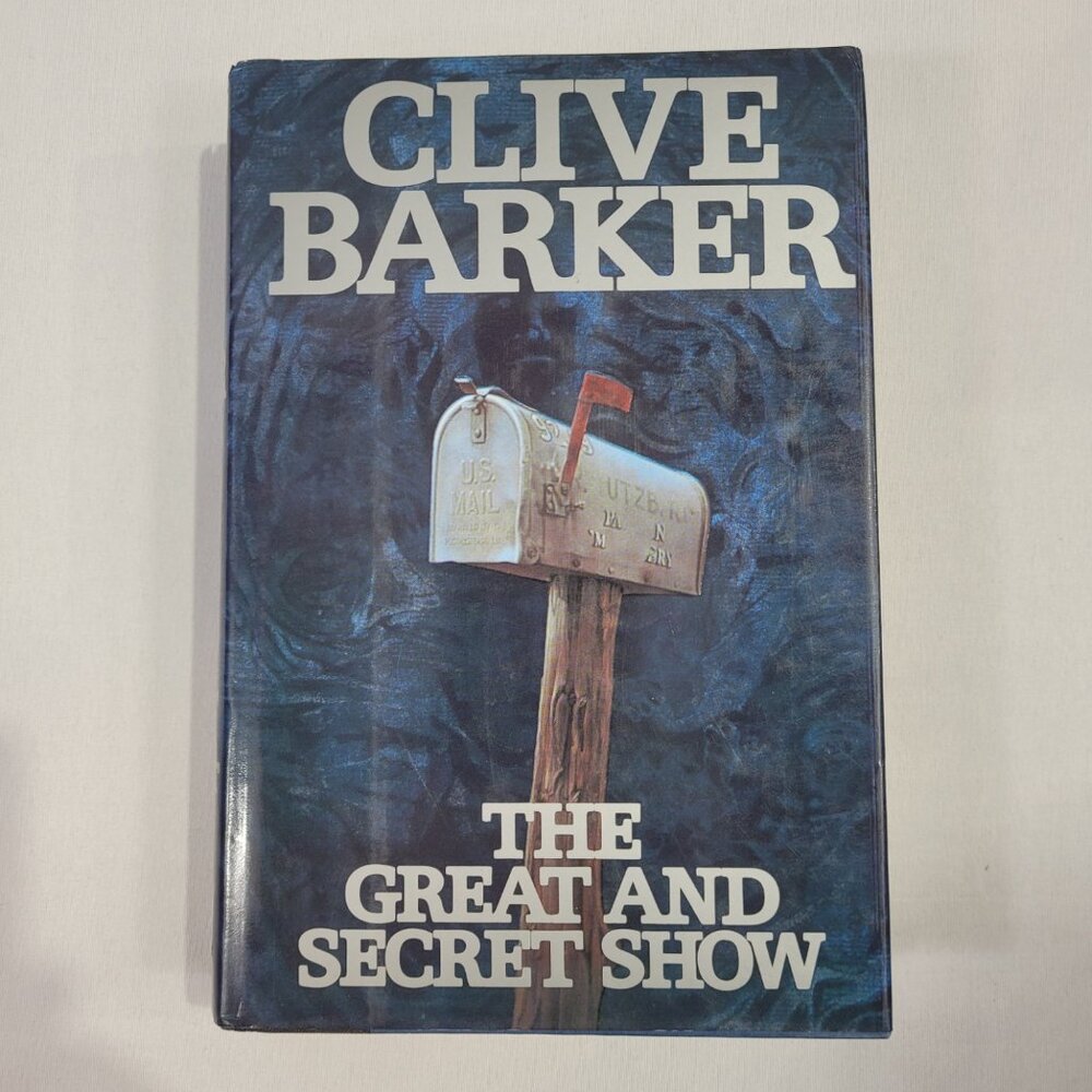 Clive Barker The Great & Secret Show 1989 Hardcover Book